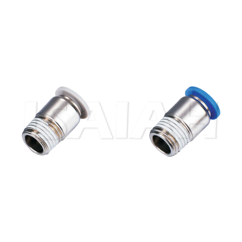 Air One Touch Tube Quick Connector Straight thread Pneumatic Fittings