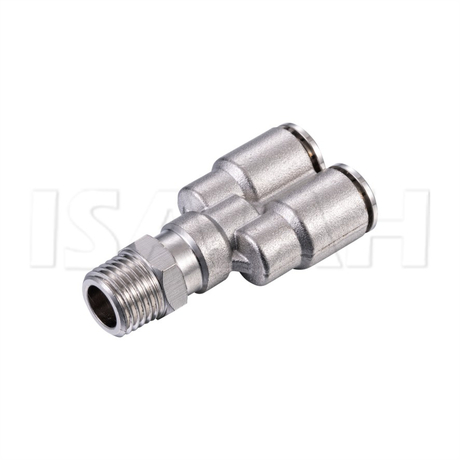 ATX Y Branch BSPT Thread Push in Fitting