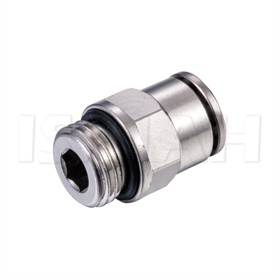 ATC G-thread Straight Brass Pneumatic Fitting