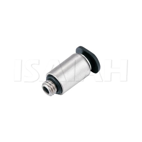 POC-C Round Male Straight Mini Fitting