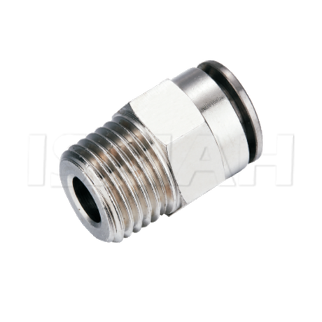 NTC BSPT Straight Thread Brass Pneumatic Fittings 