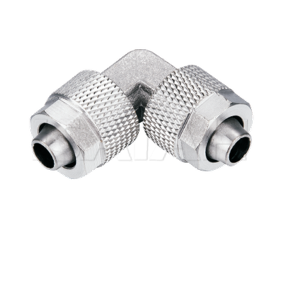 IBV Brass with Nickel Plated Push on fitting
