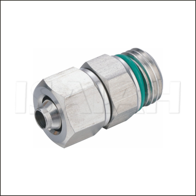 IBC-G-SC / IBC-G-SS  Male thread Straight 304/316L Stainless Steel Push on Fitting