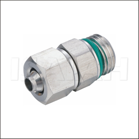 IBC-G-SC / IBC-G-SS Male thread Straight 304/316L Stainless Steel Push on Fitting
