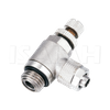ຄຸນນະພາບສູງ Pneumatic Joint Screw ວາວ throttle ໄດ້ໄວ G-Thread Air Flow Control Valve