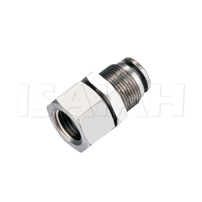 IPMFT Pneumatic Bulkhead Female Thread Push in Fitting
