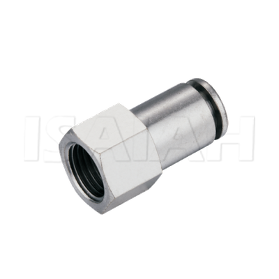 IPCFT G-thread Female Straight Brass Pneumatic Fitting