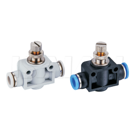 Made in China Throttle Valve Plastic Air Flow Speed Control Pipeline Valves