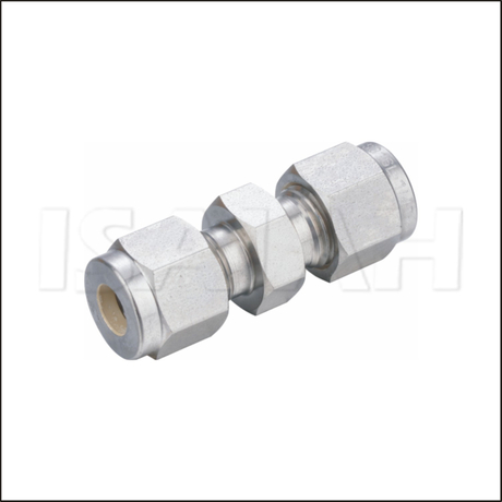 SKU Union Straight 316L Stainless Steel Fittings with Double Ferrule