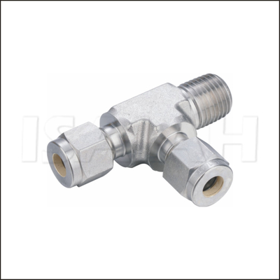 SKD Tee Thread 316L Stainless Steel Fitting with Double Ferrule