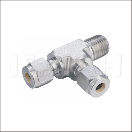 SKD Tee Thread 316L Stainless Steel Fitting with Double Ferrule