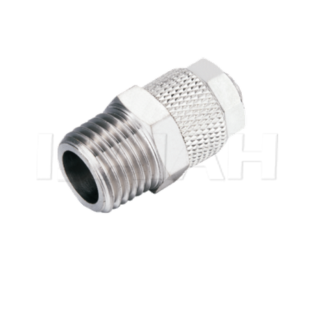 IBC Fixed Tapered Straight Push-On Fitting