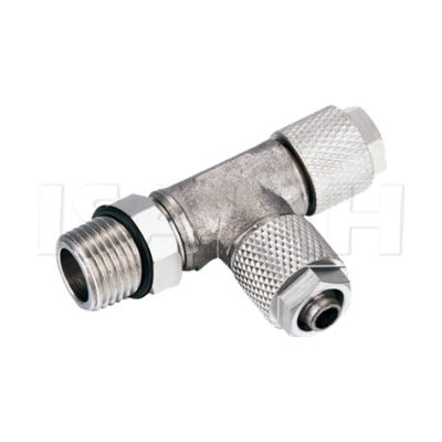 IBST-G  Tee Branch G-thread Brass Pneumatic Fitting