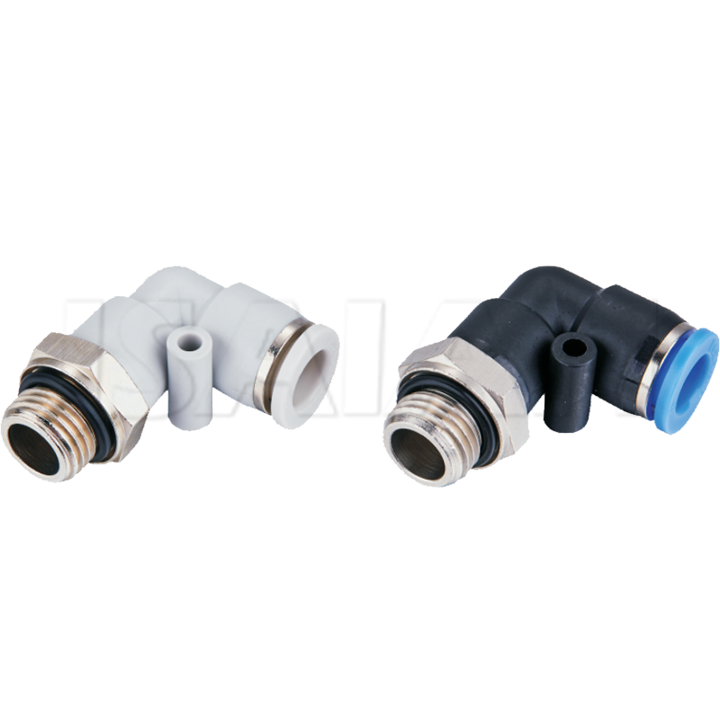 PL China Manufacturer Ajrore Quick Connector Elbow Pneumatic One Tube Fittings Manufacturer