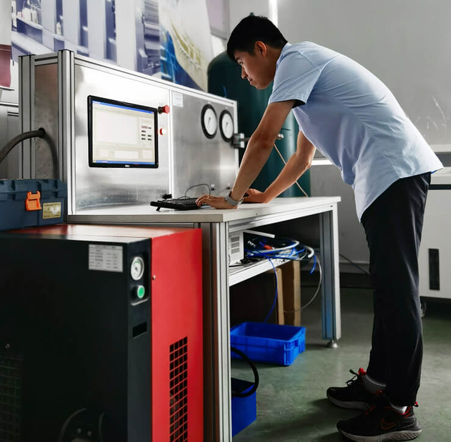 Flow Testing Machine