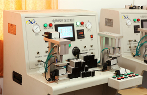 Stroj na testovanie solenoidových ventilov