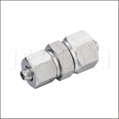 IBU-SC / IBU-SS Union Straight 304/316 Stainless Steel Push on Fitting
