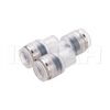 PPY-CN Y Branch Male Straight Clean Fittings