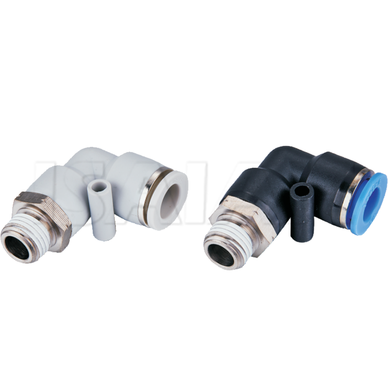Zhejiang Isaiah Pneumatic Parts Cylinder Accessories Quick Connector One Tube Air Fitting