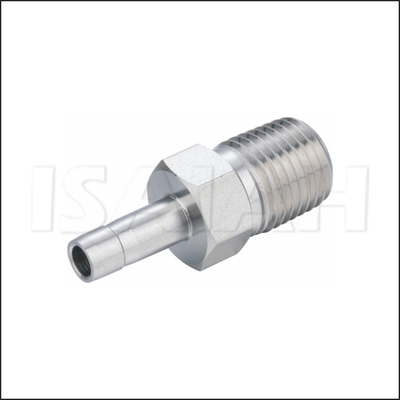 SKCJ Insert Type Thread Through 316L Stainless Steel Fitting
