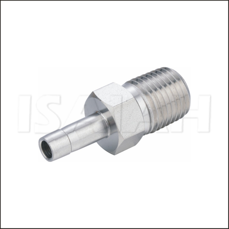 SKCJ Insert Type Thread Through 316L Stainless Steel Fitting