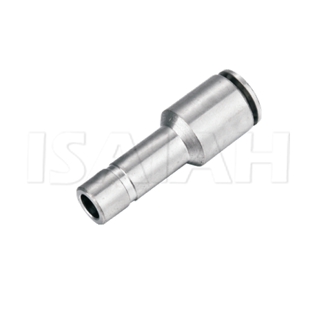 NTGJ Plug in Reducer Brass with Nickel Plated Pneumatic Fittings