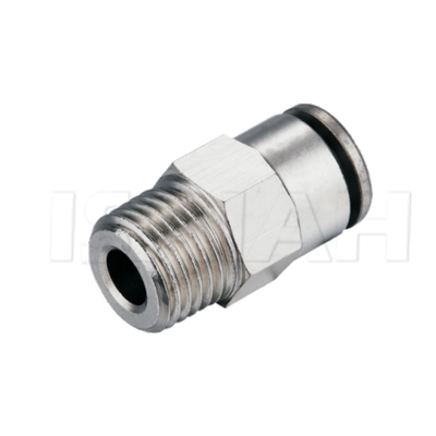 IPCT Male Straight Brass Pneumatic Fitting
